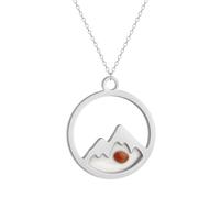 SDFXCDR necklace men Tiny Mustard Seed Mountain Pendant Necklace For Women Move Mountains Dandelion Seeds Christian Jewelry graduation gifts