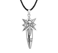 SDFXCDR necklace men Viking Mythology Slavic God Pendant Pagan Slav Thunder Gods Necklace for Men Boys Norse Mythological Amulet Talisman Jewelry graduation gifts