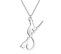 SDFXCDR necklace men Witch's Kitten Animal Pendant Necklace For Women Halloween Jewelry Choker Necklace graduation gifts