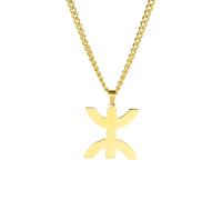 SDFXCDR necklaces necklace for women African Berber Symbol Women's Simple Free Necklace African Kabir Style Berber Ethnic Jewelry Gifts