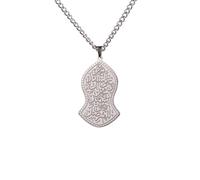 SDFXCDR personalised necklace,Ayatal Kursi Islamic Script Necklaces Muslim Allah Islam Neckalce Arabic God Messager Religious Jewelry gift