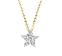 SDFXCDR personalised necklace，Shiny Star Pendant Necklaces For Women Wishing Star Collarbone Chain On The Neck Jewellry Choker Jewelry gift