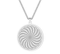 SDFXCDR The Illusion of Amulet Hypnosis Necklace for Men and Women