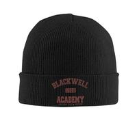SDFXCDR Winter Warm Cotton，Unisex Beanie Hat Life is Strange Blackwell Academy Accessories Warm Skullies Knitted Caps Bonnet Hats