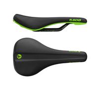 SDG Bel Air V3 Lux-Alloy Saddle - BLK/GRN 260x140mm