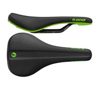 SDG Bel Air 3.0 Lux-Alloy Rail Saddle Black Microfibre Top/Green Base
