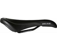 SDG Bel-Air RL Saddle Steel Rails Black Synthetic Top and Sides White Stitching