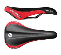 SDG Bel-Air Ti-Alloy Rail Saddle - Black / Red