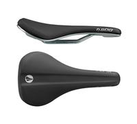 BEL AIR 3.0 GALAXIC LUX-ALLOY RAIL SADDLE Black Microfibre Top/Gold Base
