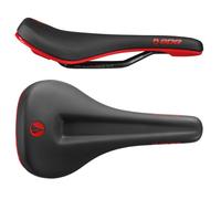 SDG Bel Air V3 Max Lux-Alloy Saddle - Black / Red