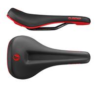 SDG Bel Air 3.0 Max Lux-Alloy Saddle in Black/Red,260 x 140mm