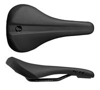 SDG Bel-Air V3 Traditional Saddle - Black Top/Black Base | MTB, Trail & Gravel Comfort Saddle with Cut-Out & Lux-Alloy Rails
