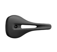 SDG Bel-Air V3 Overland Lux-Alloy Saddle - Black Microfibre Top/Black Base | MTB, Trail & Gravel Comfort Saddle with Cut-Out
