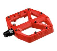 SDG Components, Comp, Platform Pedals, Body: Composite, Spindle: Cr-Mo, 9/16'', Red, Pair