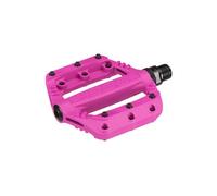 SDG Components, Slater, Platform Pedals, Body: Nylon, Spindle: Cr-Mo, 9/16'', Pink, Pair