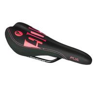 Sdg Fly Jr Saddle Steel 7 x 7 mm, Black/Red