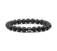 SDGBCXD Anti-Anxiety Bracelets, Reduces Alcohol Cravings,Relieves Anxiety & Withdrawal Stress,Natural Support for Quitting Drinking(Meteorite black)