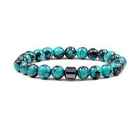 SDGBCXD Anti-Anxiety Bracelets, Reduces Alcohol Cravings,Relieves Anxiety & Withdrawal Stress,Natural Support for Quitting Drinking(Blue)