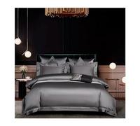 SDGBCXD Bedding Set， Deluxe 1000TC Egyptian Cotton Bedding Set 4/6 Piece Double Queen King Size Embroidered Duvet Cover Sheet Pillowcase(4,200X230cm 6Pcs)