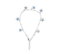 SDGBCXD, Fashion Luminous Little Star Heart Flower Anklets For Women Glow in the Dark Foot Chain Summer Beach Star Foot,Anklets(A)