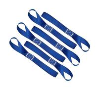 SDGBCXD fasten， Soft Loop Tie Down Straps For Securing Cargo ATV UTV Motorcycles Scooters Dirt Bikes Lawn Garden Equipment 6pcs 15.9inch/40.5cm(Royal Blue)