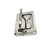 SDGBCXD Handle, Stainless Steel Marine Boat Deck Hatch Flush Pull Lift Handle Lock up Door Knobs Handles Pull Lock up for Interior Doors(76mm)
