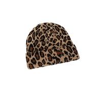 SDGBCXD hat， Beanie Hat for Women Winter Leopard Print Skull Cap Soft Warm Knit Ski Stocking Cuffed(Brown)