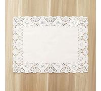 SDGBCXD Heat-resistant table mat， 30X40Cm 25X35Cm White Decorative Tableware Placemats Cake Packaging Paper Pads Mats 100Pcs-30 * 40Cm(25x35cm(10x14inch))