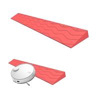 SDGBCXD Kerb Ramps， Wheelchair Scooter for Doorways - Non-Slip Textured Surface Indoor/Outdoor Use Bathroom, Home Accessible Aid(Red,100x10x4cm)