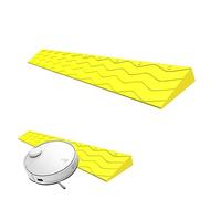 SDGBCXD Kerb Ramps， Wheelchair Scooter for Doorways - Non-Slip Textured Surface Indoor/Outdoor Use Bathroom, Home Accessible Aid(Yellow,100x12x5cm)