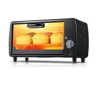 SDGBCXD Small oven， 9L Black Three-layer Baking Position Household Multifunctional Fully Automatic Electric Oven Cake Bread Pizza