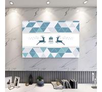 SDGBCXD TV cover, 19-80 Inches TV Cover Dust Proof Screen Protector For LCD LED Indoor Bedroom Living Room Decor Television,Color:C(B,24in(57x38cm))