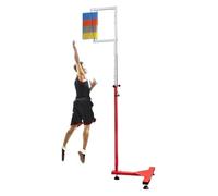 SDGBCXD Vertical Jump Tester, Adults Floor Standing Sport Training Equipment For Indoor Outdoor Sports Fields Easy Installation(Colorful)