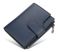 SDGBCXD Wallet, Wallets Mens Muti-Functional Blocking Leather Slim Wallet Credit Card Holder Super Minimalist Front Pocket(Blue2)