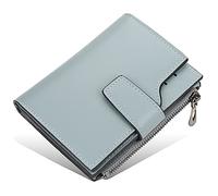 SDGBCXD Wallet, Wallets Mens Muti-Functional Blocking Leather Slim Wallet Credit Card Holder Super Minimalist Front Pocket(Blue1)