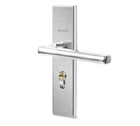 sdgDXFsr Door Handles, Stainless Steel Mortise Handle Set Screen and Storm Doors 35-45mm