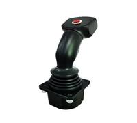 sdgERYEeg Industrial Joystick， SMC60A-1 Engineering Machinery Handle Industrial Joystick, Master Control Lever Hall Rocker 2 Axis 1 Button(Power Supply 5v Output Rs232)