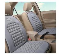 SDHECD Car Seat Covers Set Front Rear Car Seat Covers Universal Styling Protectors Pads 2Pc Flax Cushion Cover Auto Truck Vehicle Driver(Beige)