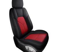 SDHECD Car Seat Covers Set Front Rear For Dodge For Avenger For Challenger For Ram 1500 For Nitro For Charger Car Custom Made Set Cowhide Leather Seat Cover Cushion(Carbon Fiber 4pcs,Standard)