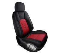 SDHECD Car Seat Covers Set Front Rear For Dodge For Journey For Caliber For Nitro For Charger Cowhide Car Seat Cover Accessories Set Cushion Protection(Carbon Fiber 4pcs,Standard)