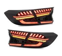 SDHECD Headlights For A&ccord 2018-2022 Car Rear Tail Light Assembly Running Brake Reverse Sequential Turn Signal Lamp Assemblies