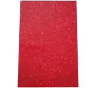 sdhengyee 11 x 17 Inch Blank Guitar Pickguard Material Scratch Plate Backplate Sheet for Electric Guitar Bass Pickguard Custom,Red Pearl 4Ply