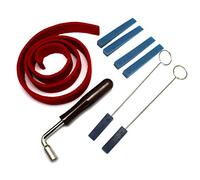 sdhengyee Piano Tuning Kit Professional Tune Piano 8 Pcs Kit Piano Tuning Tuning Wrench Hammer Rubber Mutes Temperament Felt Strip Mutes Triangular