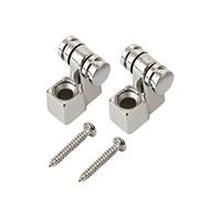 sdhengyee Vintage Roller Guitar String Tree Guides Retainer for Fender Strat Stratocaster Tele Telecaster Electric Guitar, Chrome