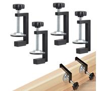 sdhiiolp 4 Pcs G Clamps for Woodwork, Wood Clamps Quick Grip Woodworking Clamps Adjustable Screw Clamp Table Small Quick Grip for Carpentry DIY Projects Woodworking Adjustable C Wood Clamp