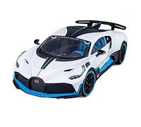 SDHKCBKL Model 1 18 For Bugatti Divo Supercar Alloy Toy Diecast Model Car Collection Sound And Light Gifts Red (C)