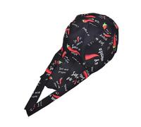 SDIUAKBV Chef Hat 1PCS Unisex Top Chef Pirate Hat Hotel Restaurant Canteen Bakery Kitchen Work Wear Master Cook Waiter Hats(Black03)