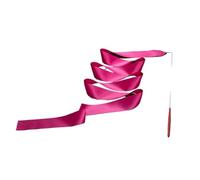 SDIUAKBV Dance Ribbons 2/4 Meters Gymnastics Colorful Ribbons Art Dance Ribbon for Ballet Dancing Twirling Training Equipment For gymnastics(Color 7,4m)