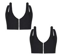 SDIUAKBV Drawing Glove 4Pcs Spandex Two Finger Drawing Gloves