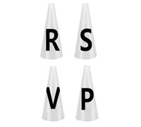 SDIUAKBV Dressage Cones Dressage Cones 4/8pcs Letters Light Weight Equestrian Athletes Training Equestrian Training(4 letter set)